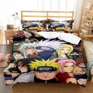 Housse de Couette Naruto Personnages