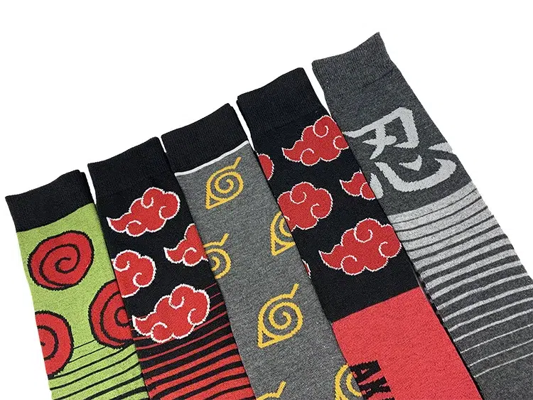 Chaussettes Naruto Village de la Feuille Caché Chaussettes Naruto Village de la Feuille Caché