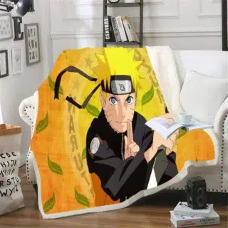 Plaid Naruto Village de la Feuille