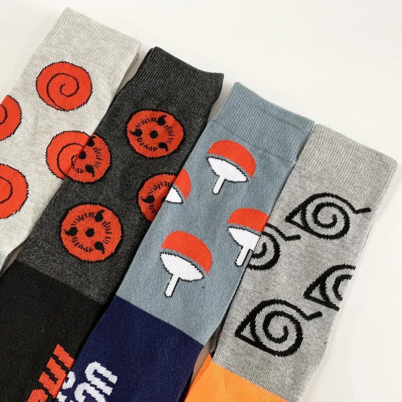 Chaussettes Naruto Nuage Akatsuki Chaussettes Naruto Nuage Akatsuki