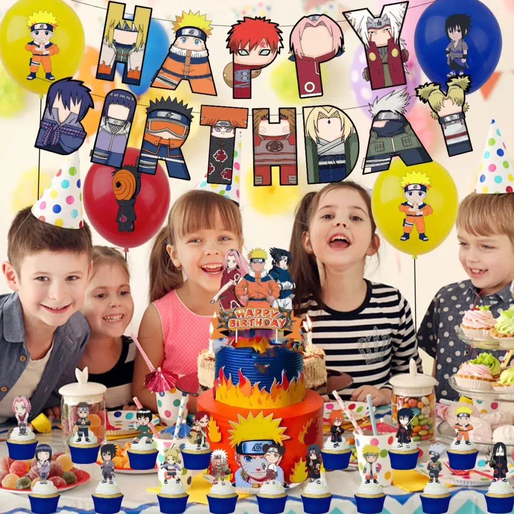 Kit Anniversaire Naruto pour Enfant
