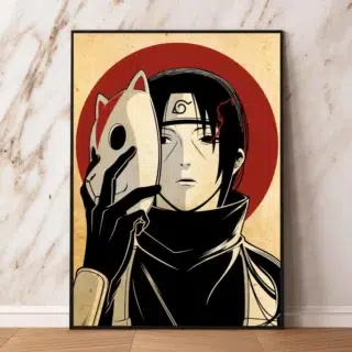 Poster Naruto Itachi Uchiha Masque
