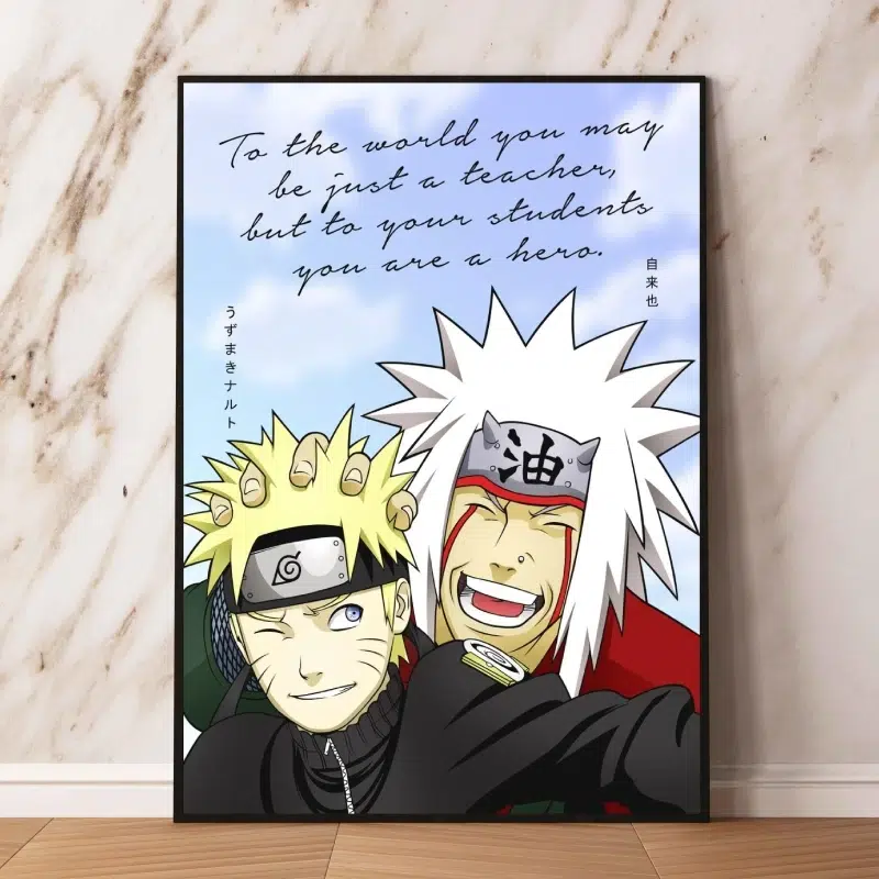 Poster Naruto et Jiraiya Poster Naruto et Jiraiya