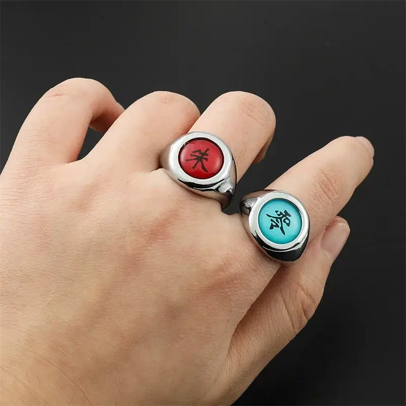 Bague Naruto 10 Pièces Bague Naruto 10 Pièces