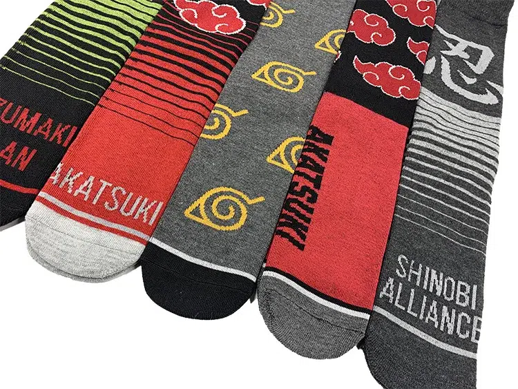 Chaussettes Naruto Village de la Feuille Caché Chaussettes Naruto Village de la Feuille Caché