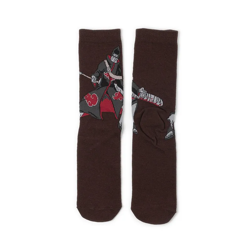 Chaussettes Enfant Naruto Shippuden - Lot De 4 Paires - Sasuke Et Itachi - 72% Coton