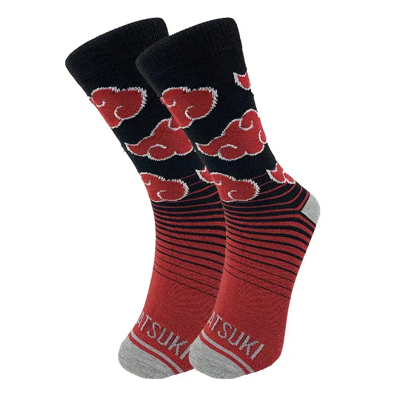 Chaussettes Naruto Nuage Akatsuki Chaussettes Naruto Nuage Akatsuki