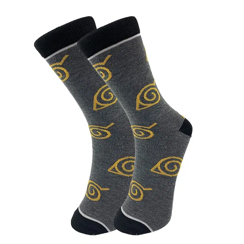 Chaussettes Naruto Village de la Feuille Caché Chaussettes Naruto Village de la Feuille Caché