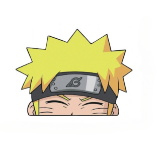 Autocollant Naruto Uzumaki