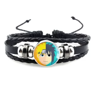 Bracelet Naruto et Sasuke
