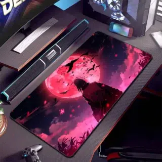 Tapis de Clavier Naruto Lune Rouge