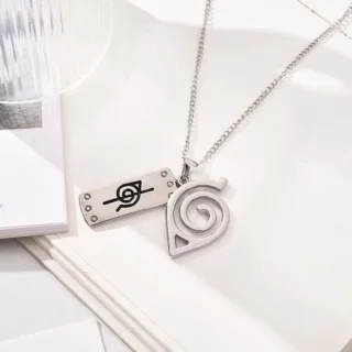 Collier Naruto Village Caché de la Feuille
