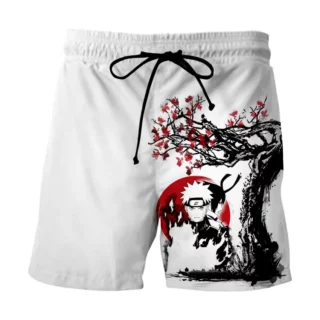 Short de Bain Naruto et Sasuke
