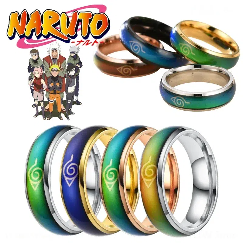 Bague de Température Émotionnelle Naruto
