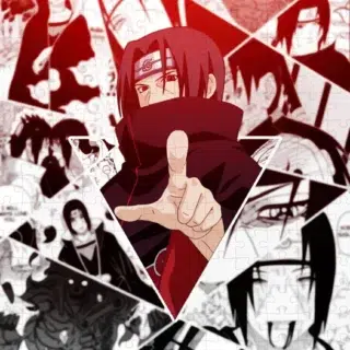 Puzzle 35 Pièces Naruto Sasuke pour Enfant