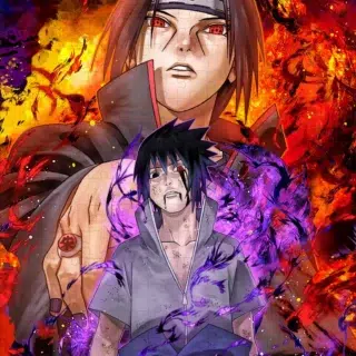 Puzzle 35 Pièces Naruto Sasuke