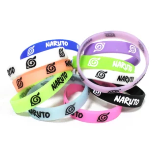 Bracelet de Silicone Naruto